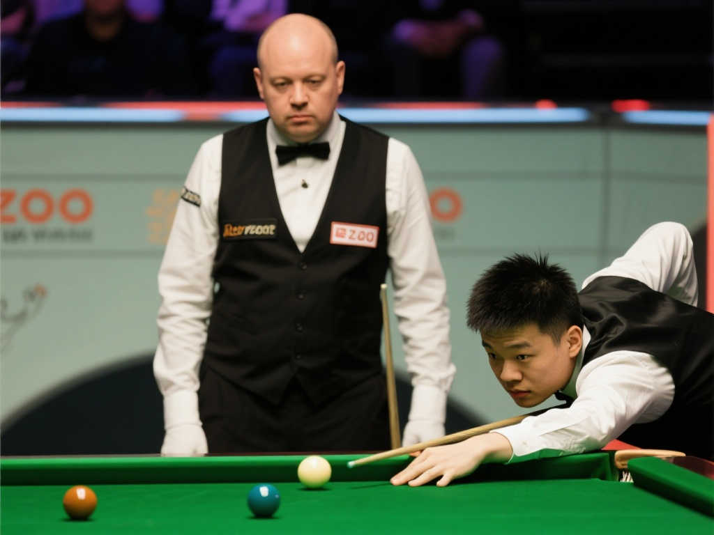 赵心童失手打翻集球器🤣红球落地,裁判淡定:先打完再修! 赵心童失手打翻集球器🤣红球落地,裁判淡定:先打完再修!